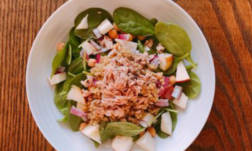 Energy Boosting Spinach Salad
