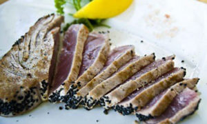 Simple n’ Sexy Salt Seared Salmon or Tuna