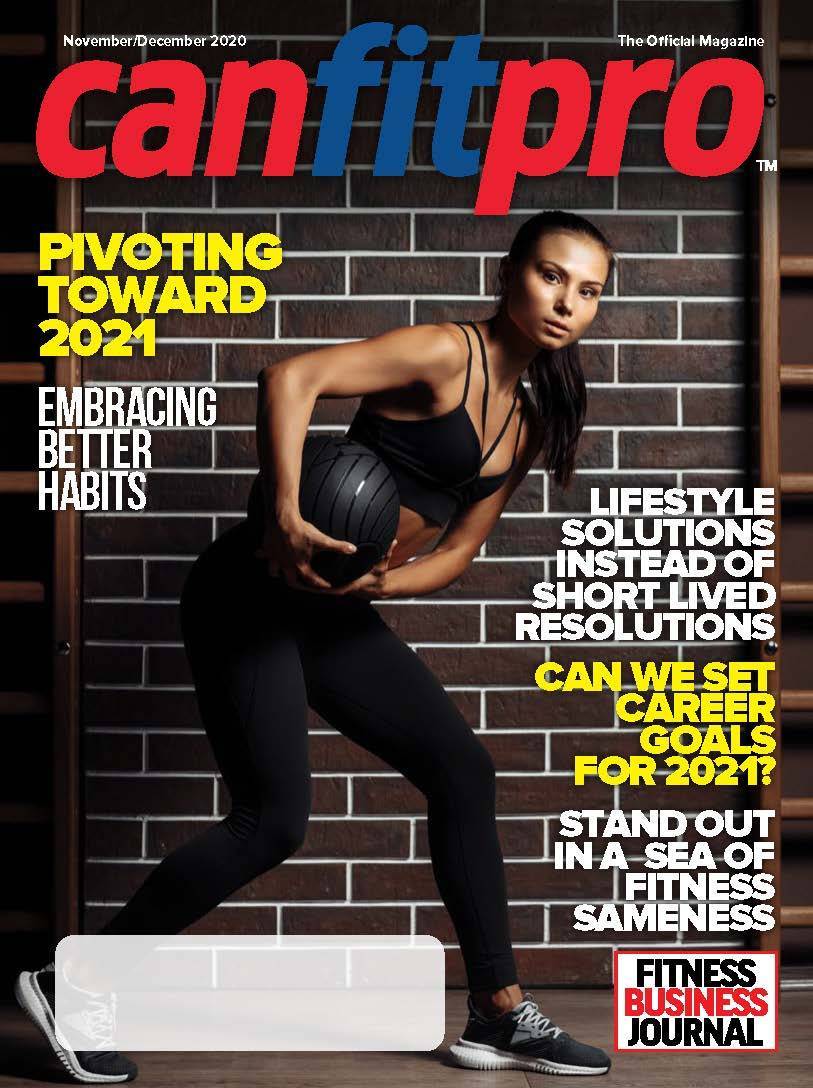 canfitpro official magazine | Nov/Dec 2020