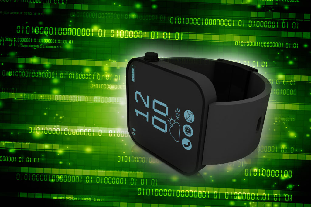 3d rendering fitness bracelet smart watch