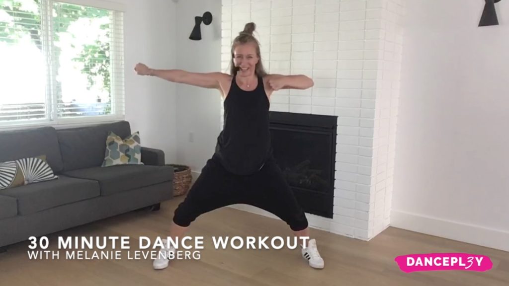 Online dance workout with Melanie Levenberg