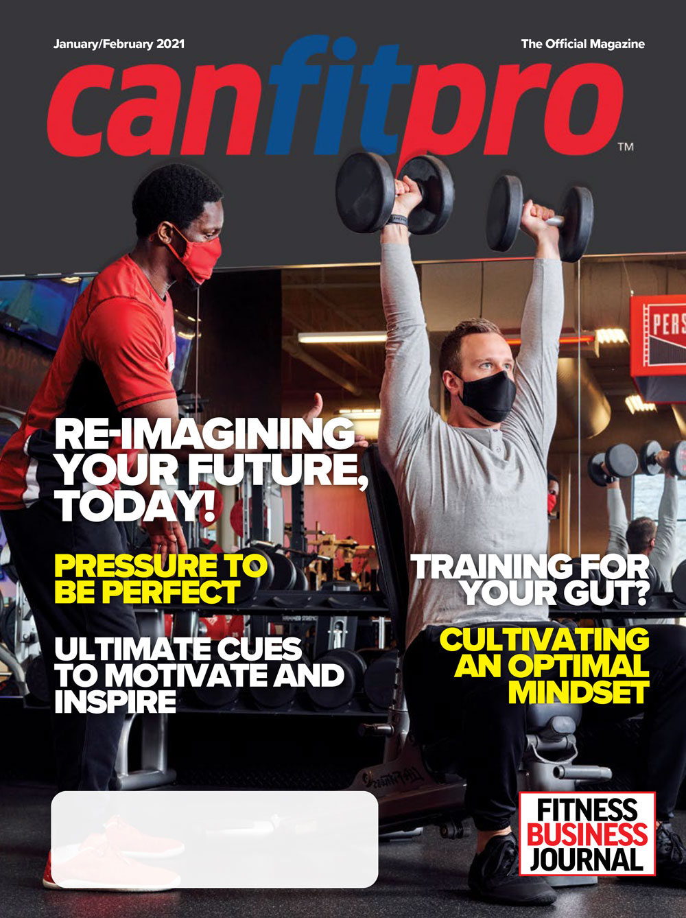 canfitpro official magazine - Jan/Feb 2021 cover