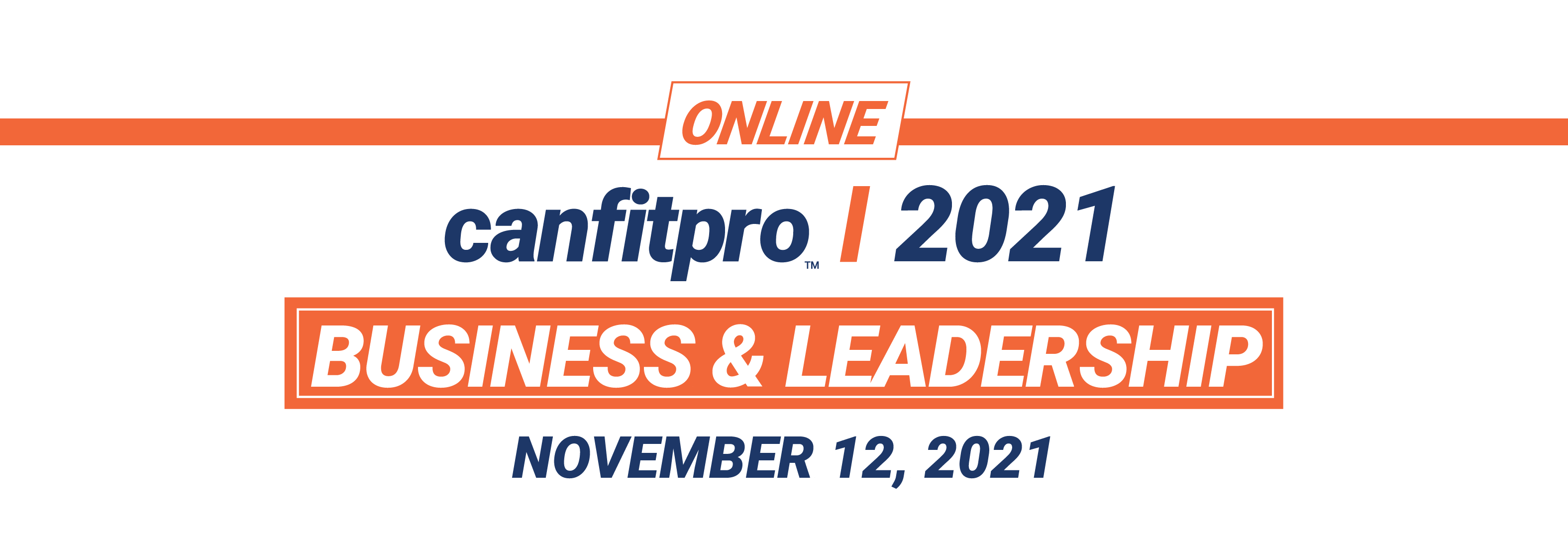 canfitpro 2021 Online: Business & Leadership logo