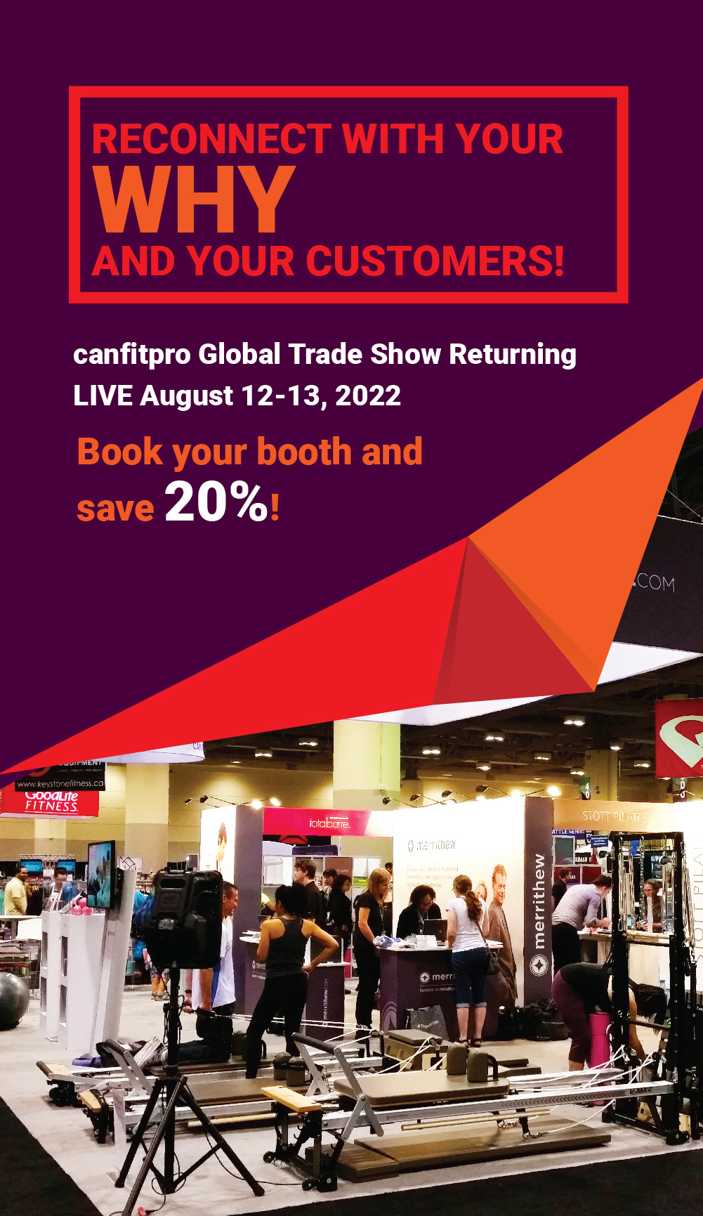 Global Trade Show - advanced booth registration