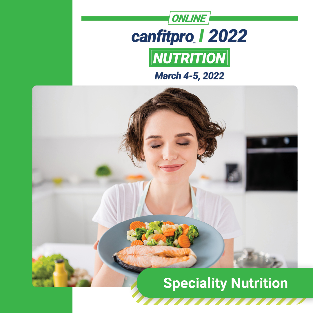 canfitpro 2022 Online: Nutrition - Speciality Nutrition Track Promo
