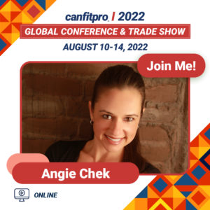 canfitpro 2022: Global Conference and Trade Show presenter: Angie Chek